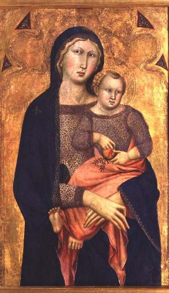 Madonna and Child by Niccolo di ser Sozzo Tegliacci