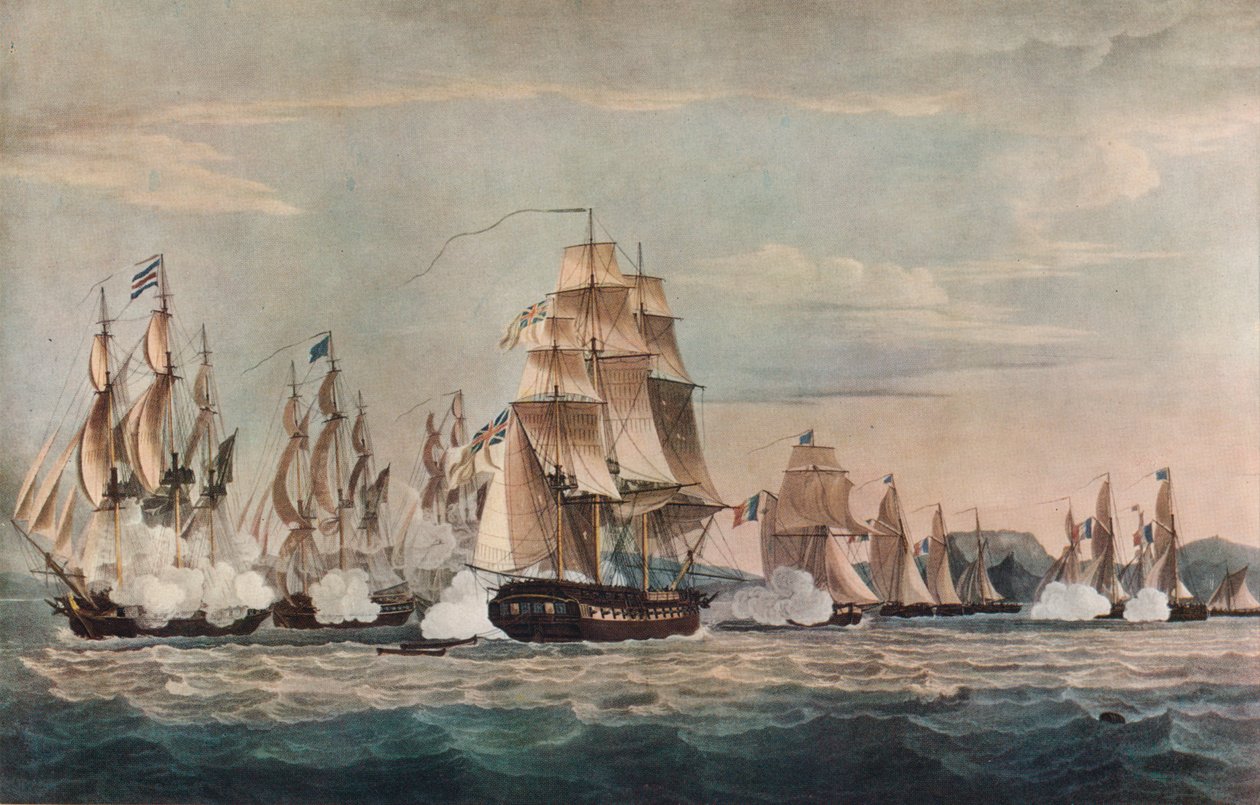 Capture of the Sparviere by Nicholas Pocock