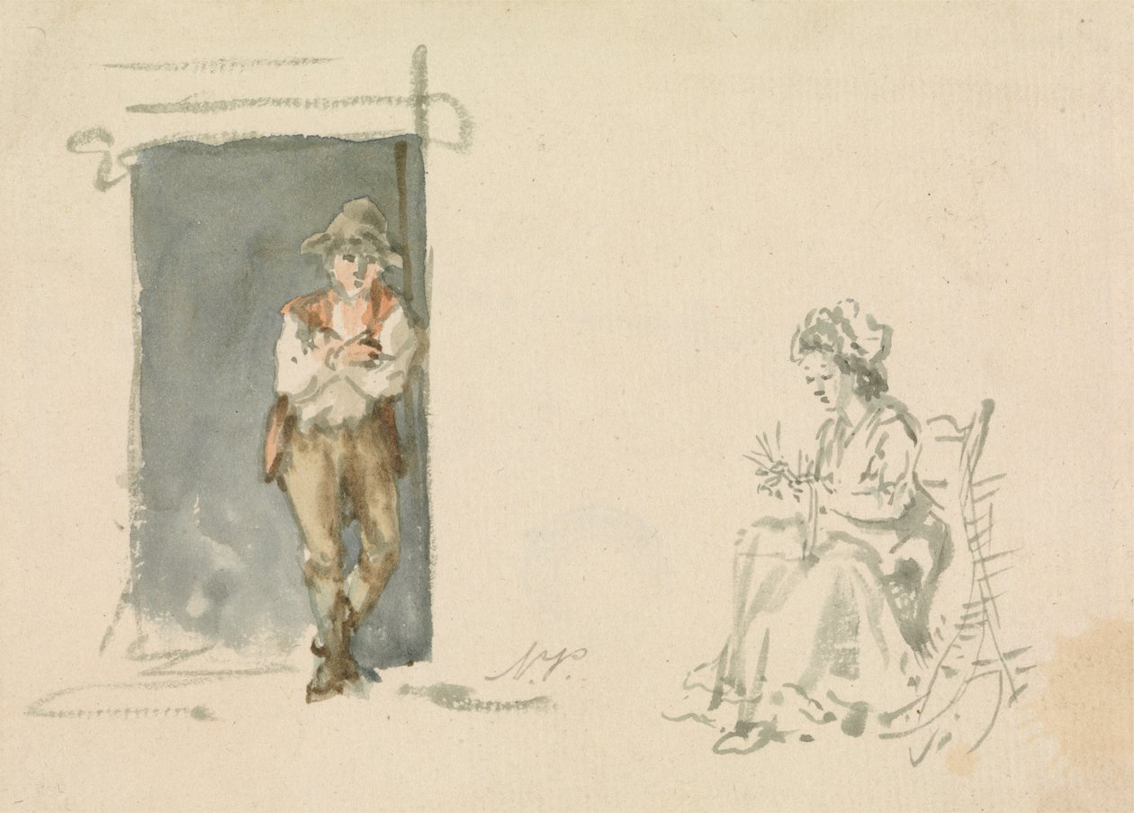 Figure Studies: Boy Standing by Nicholas Pocock