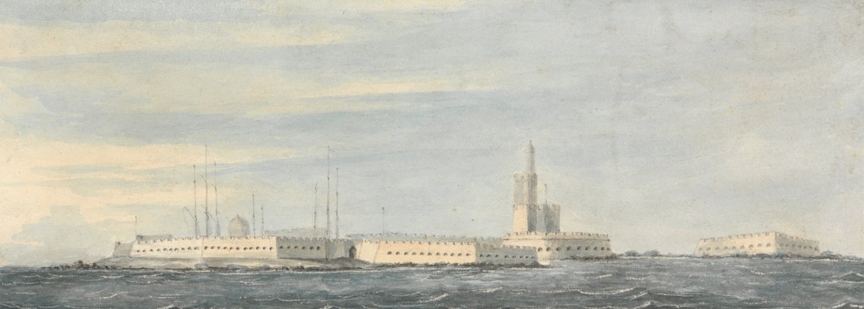 Mole Head, Algiers by Nicholas Pocock