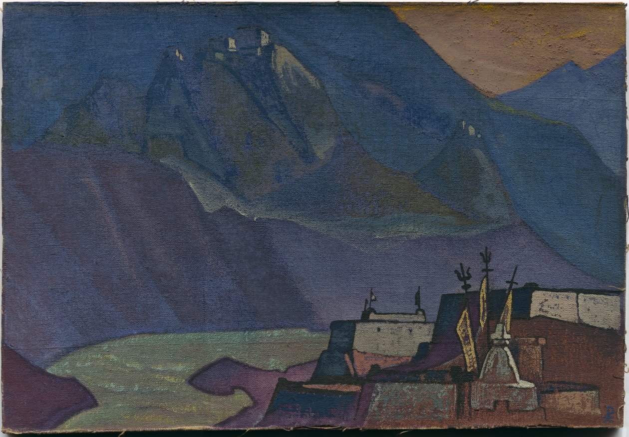 Chandra River by Nicholas Roerich