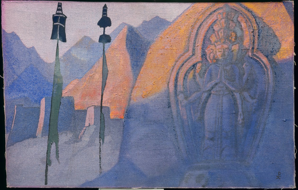 Chenrezi by Nicholas Roerich