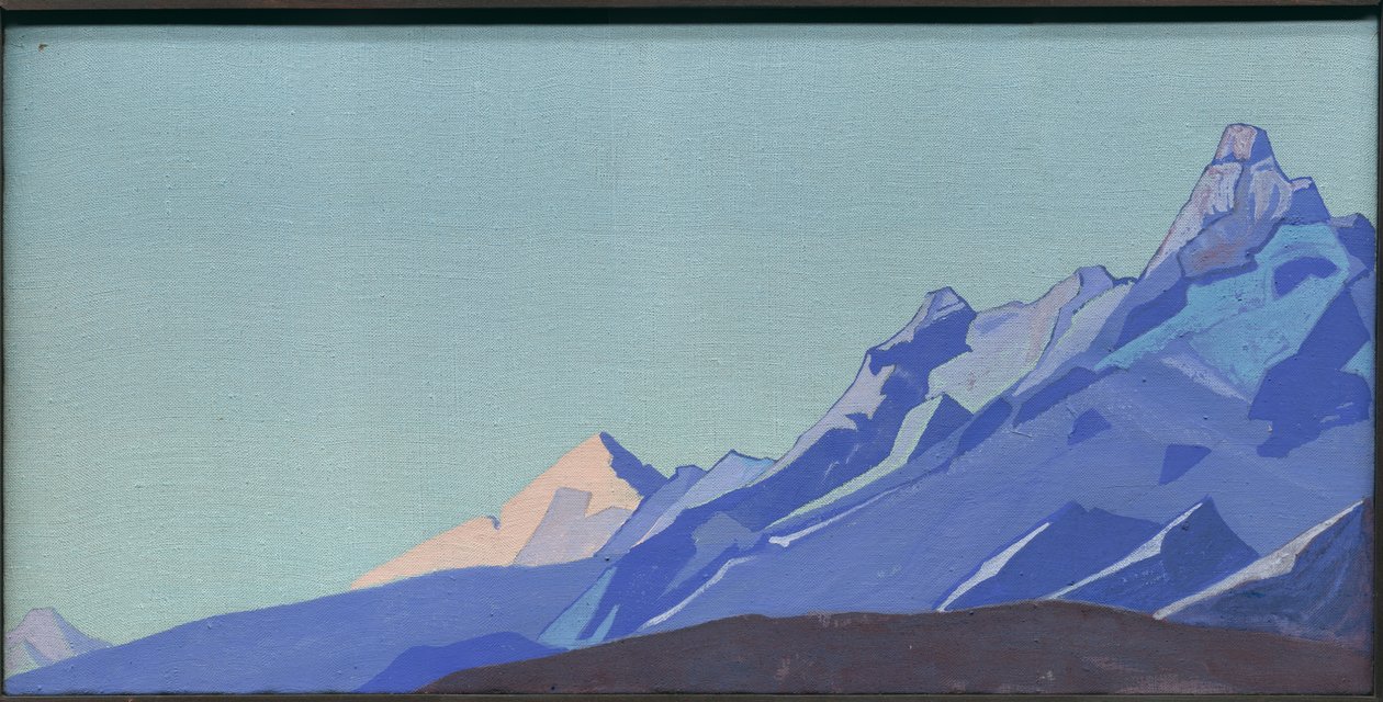Himalayas, Evening by Nicholas Roerich