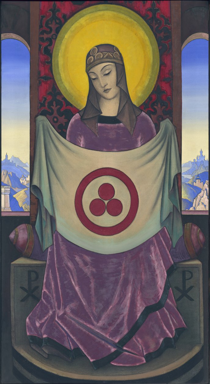 Madonna Oriflamma by Nicholas Roerich