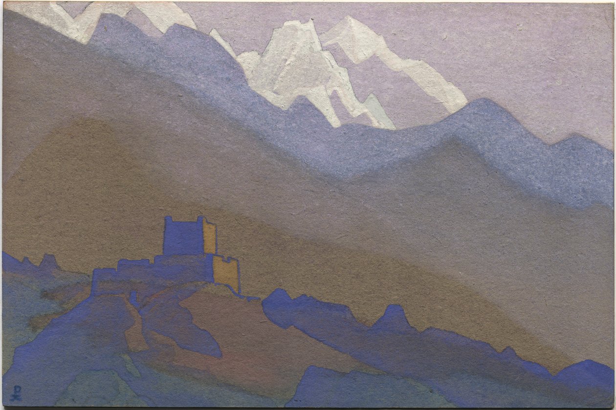 Tibet, Himalayas, 1936 by Nicholas Roerich