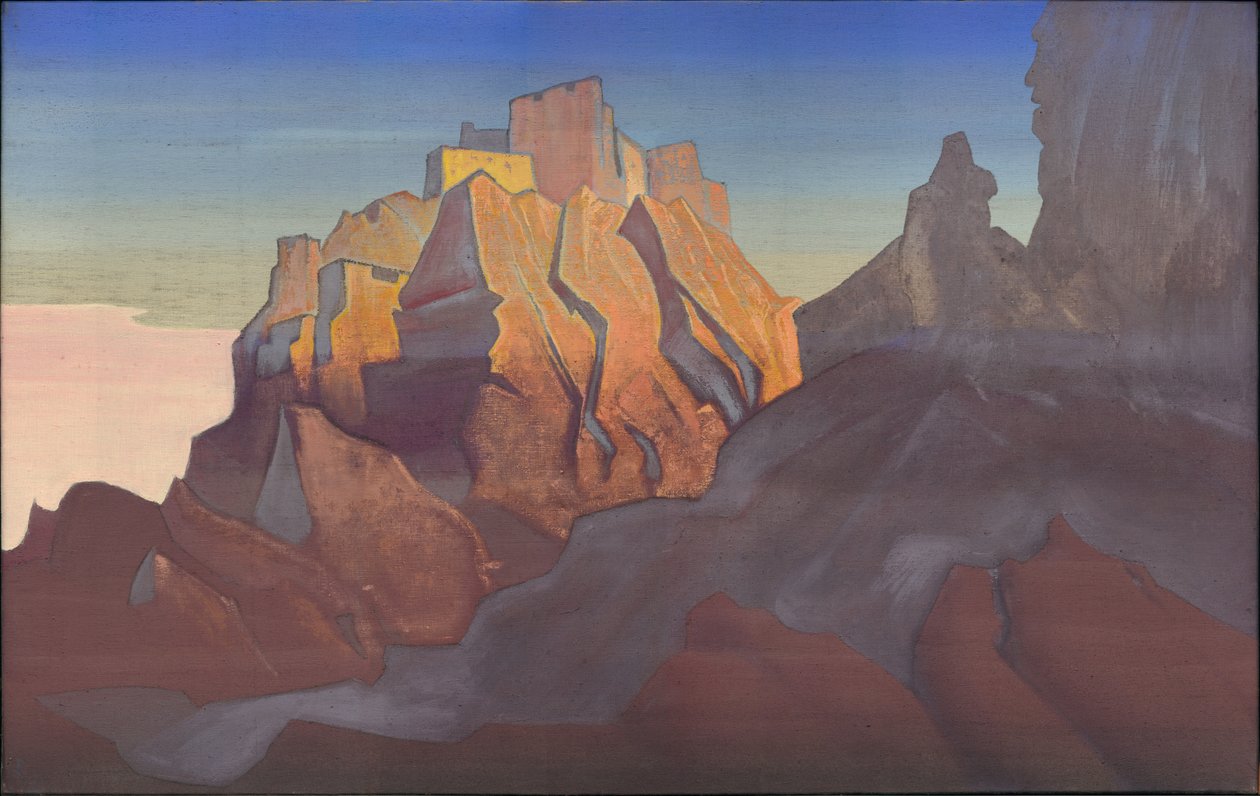 Tibetan Stronghold by Nicholas Roerich