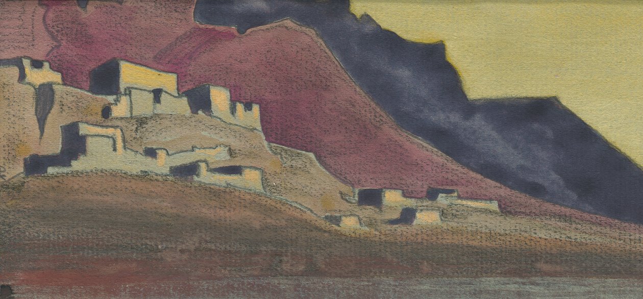 Tibetan Strongholds by Nicholas Roerich