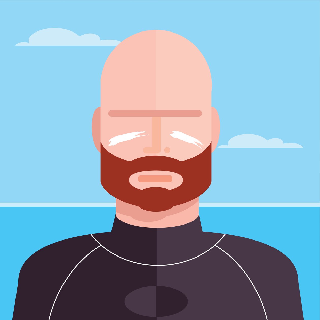 Surfer by Nick Diggory