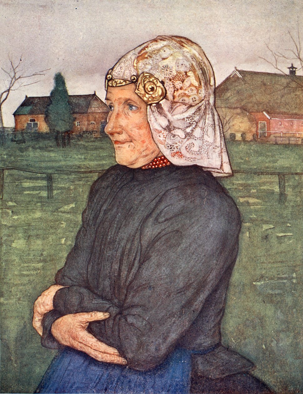Old Woman of Drenthe by Nico Jungman