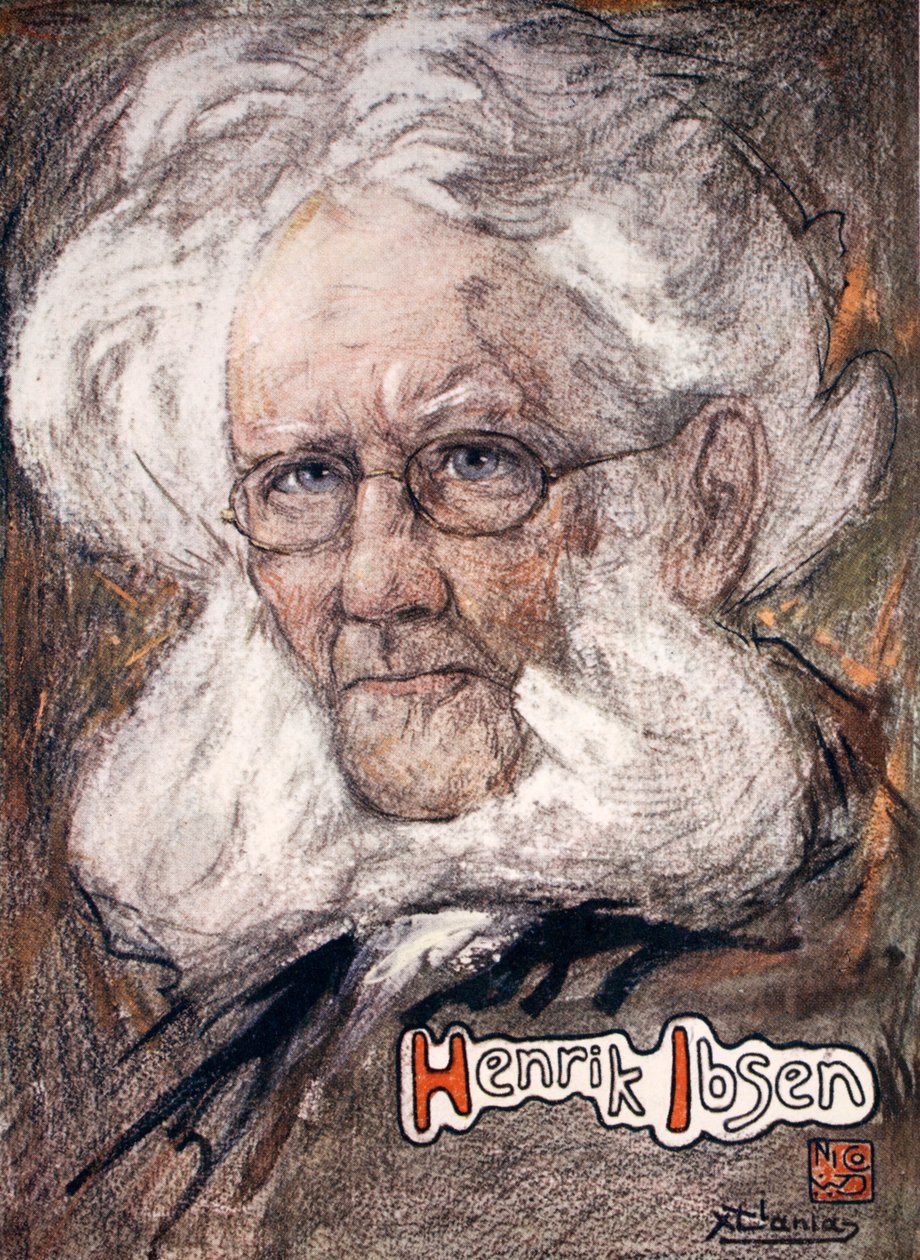 Henrik Ibsen by Nico Jungman