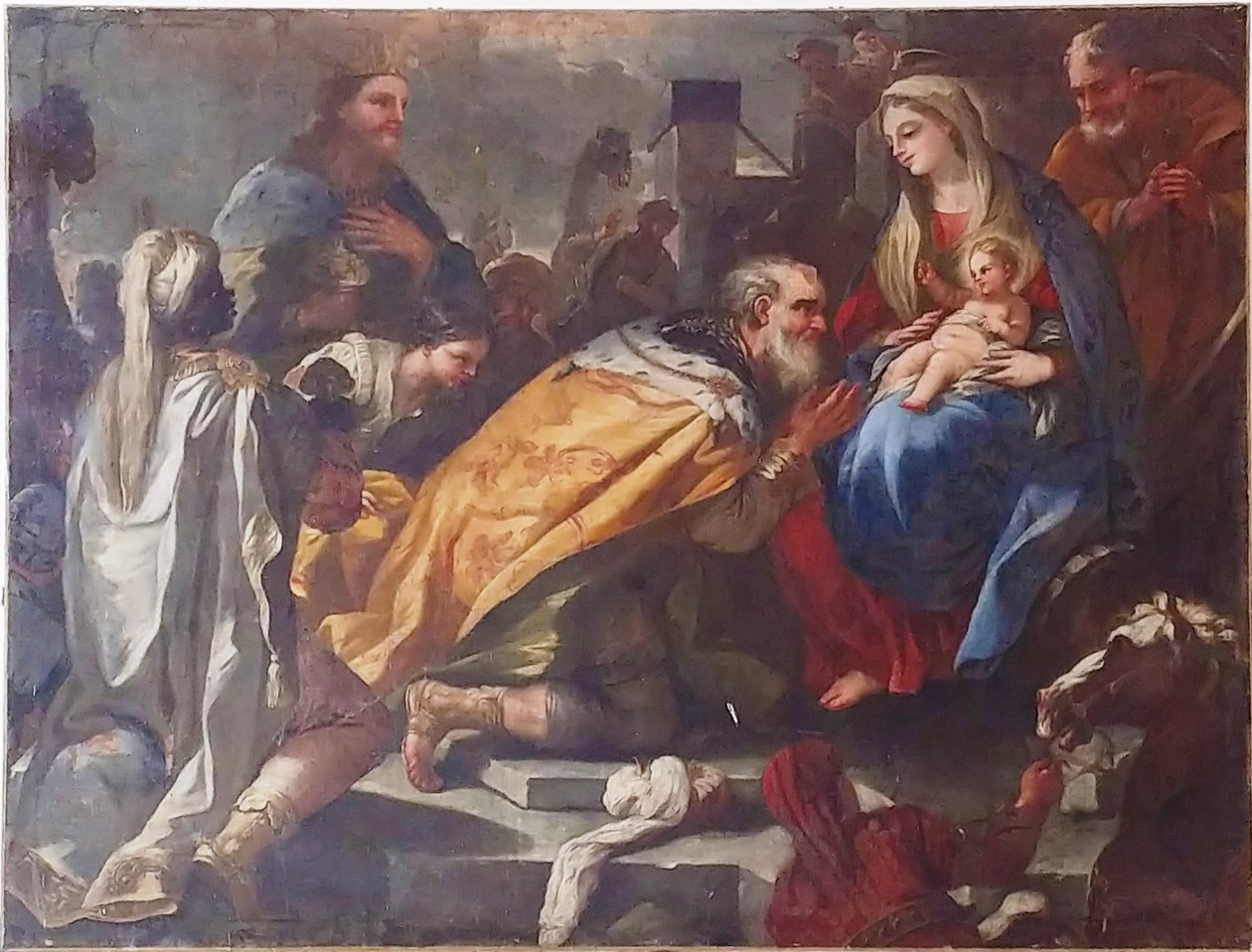 Adoration of the Magi by Nicola Malinconico