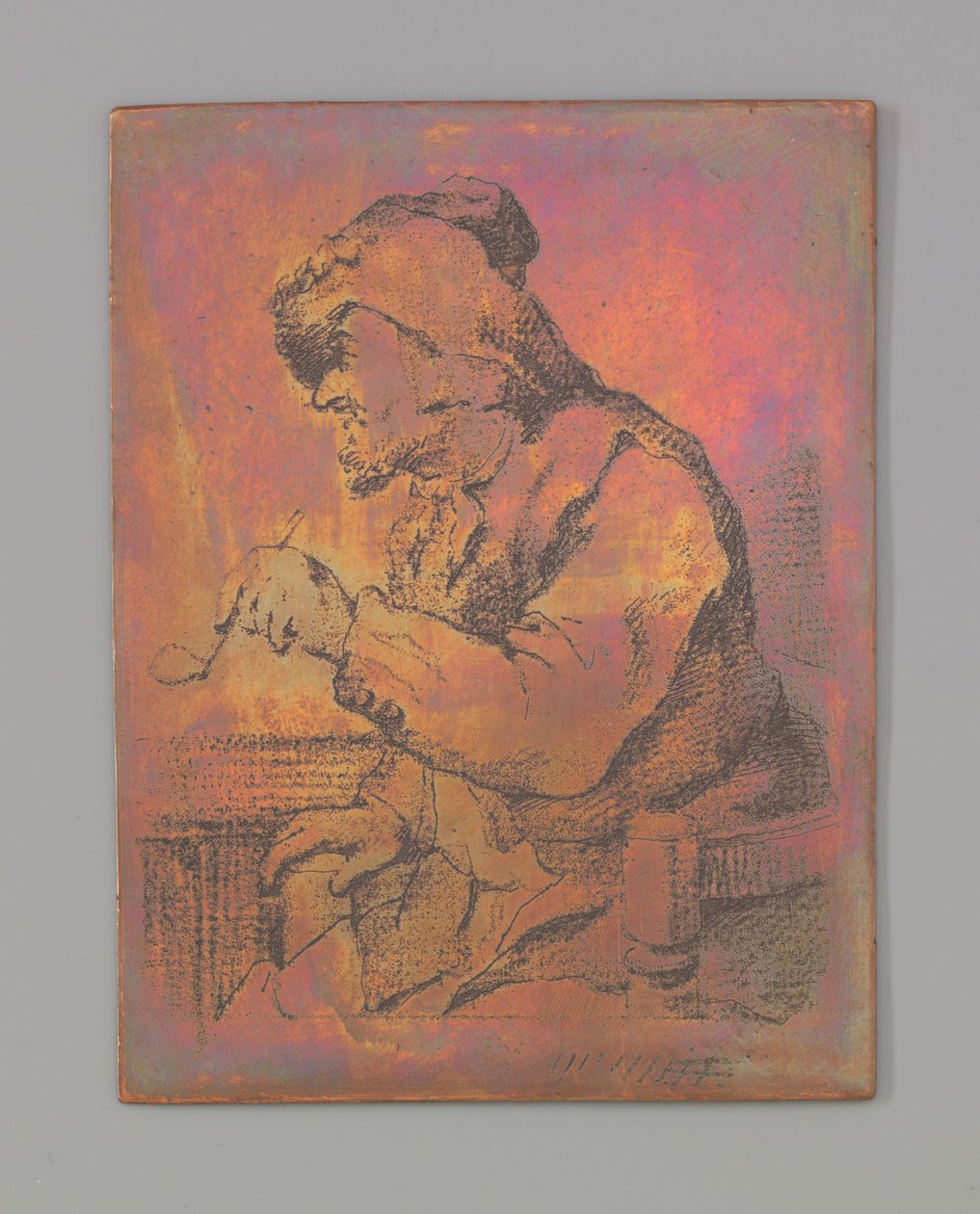 Man with Pipe by Nicolaas Gerhard van Huffel