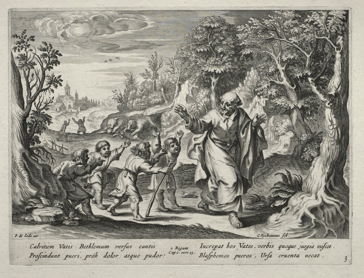 The Story of Elisha by Nicolaes Rijckmans