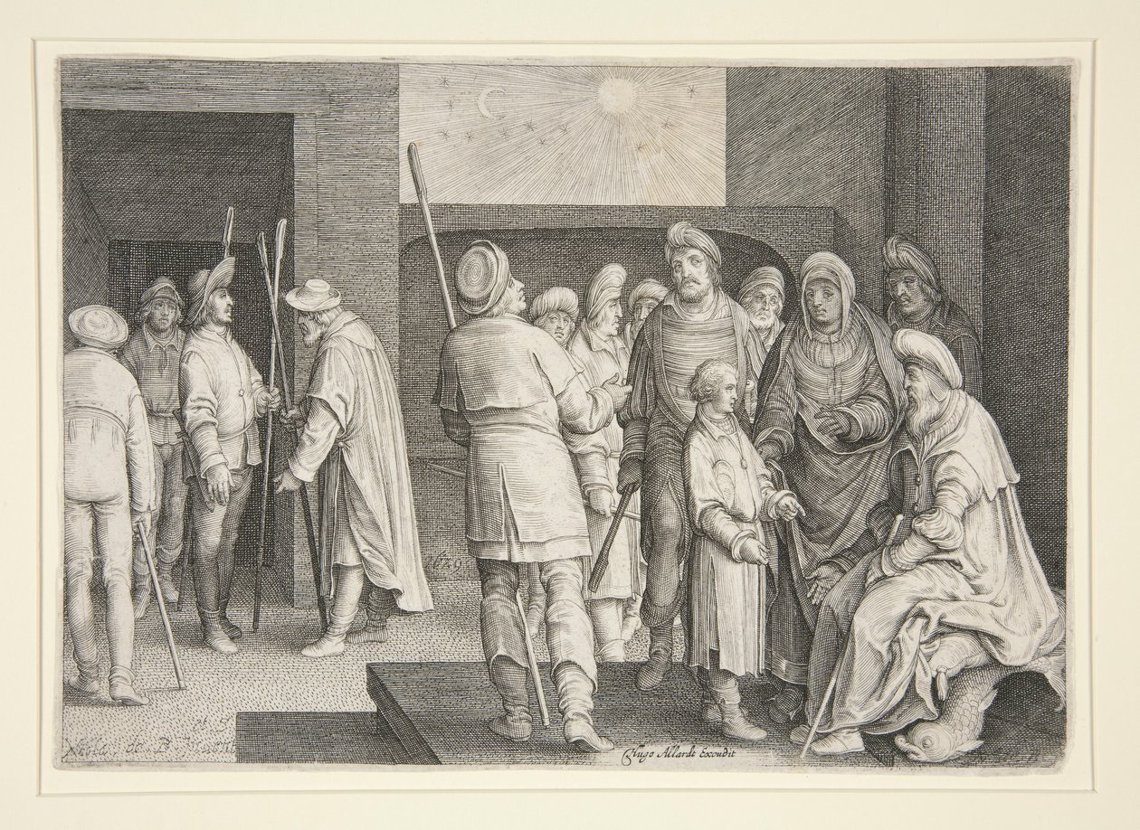 The Second Dream of Joseph by Nicolaes de Bruyn
