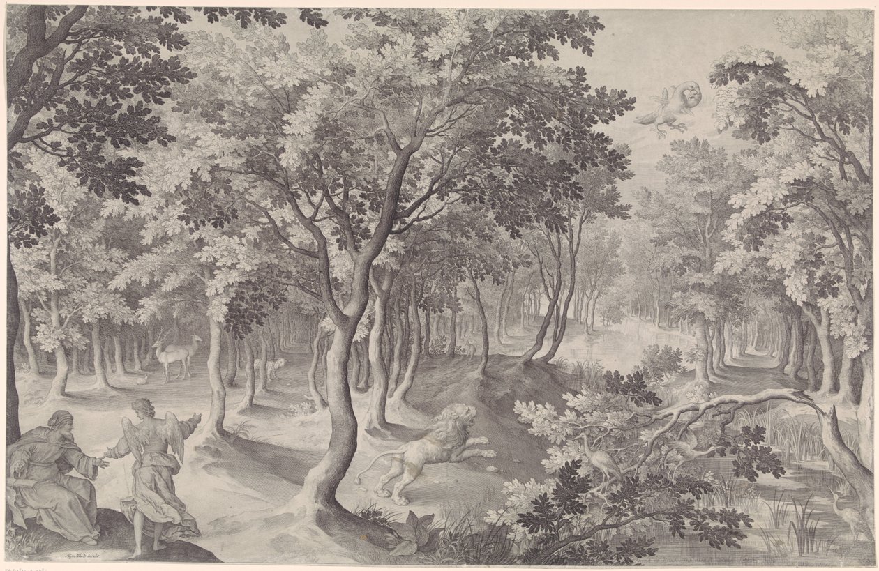 Fifth Vision of Ezra by Nicolaes de Bruyn
