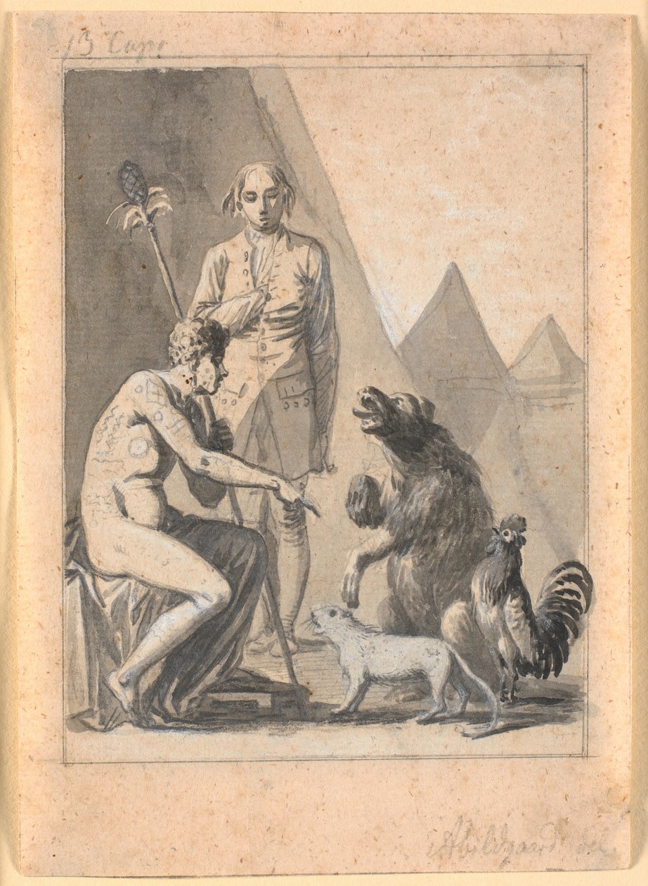 The Envoys at the Emperor of Ovama by Nicolai Abildgaard