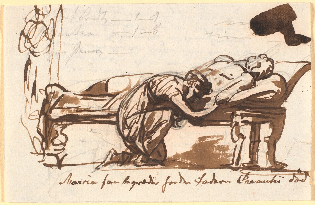 Marcia Mourning Her Father Cremetius