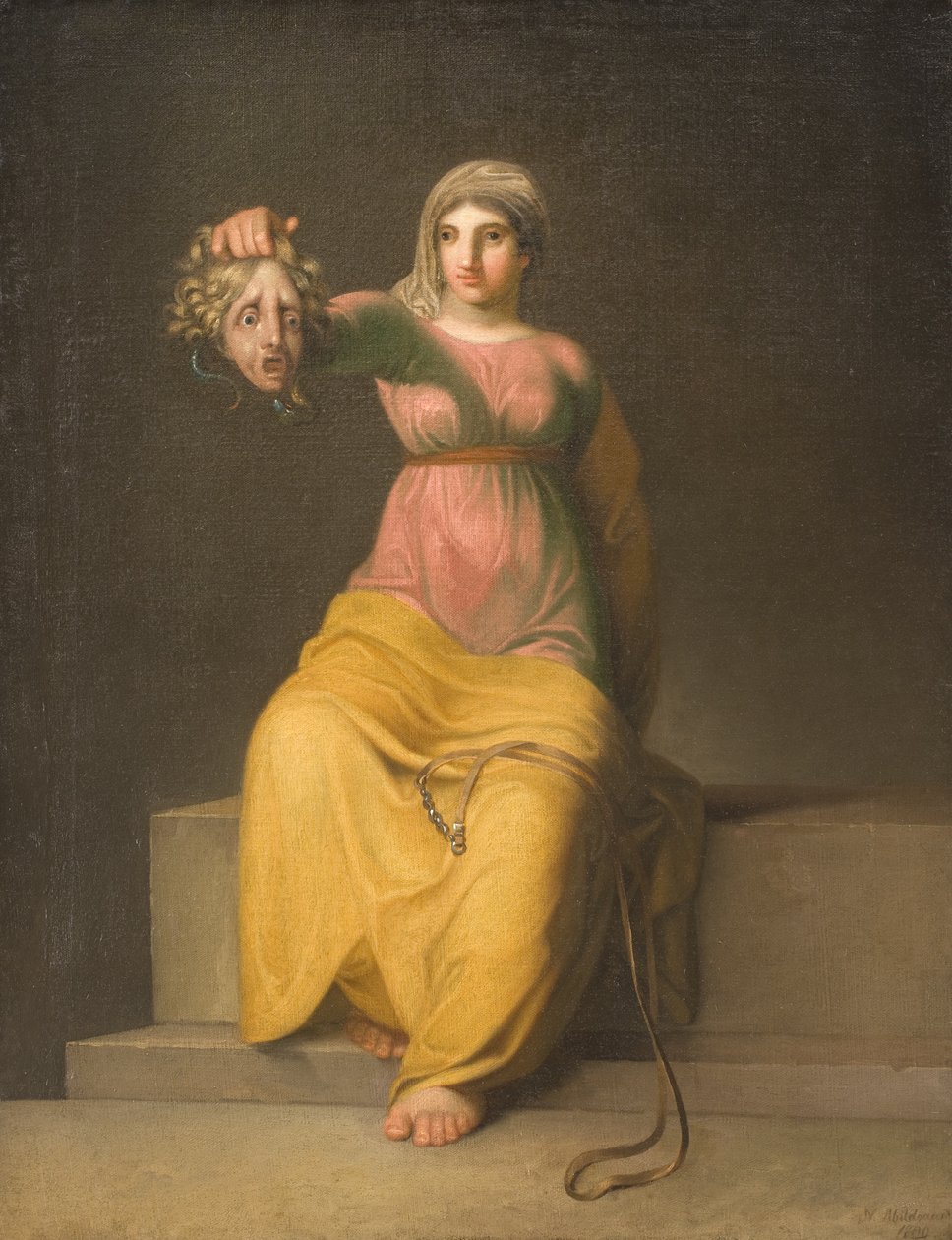 Theology. Allegorical Figure by Nicolai Abildgaard