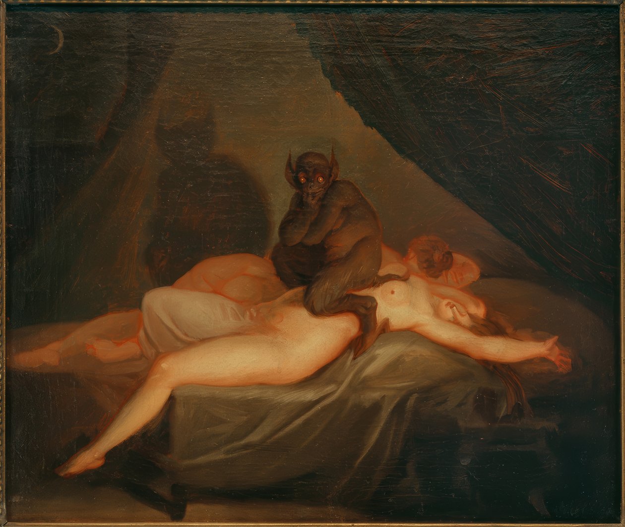 The Nightmare by Nicolai Abraham Abildgaard