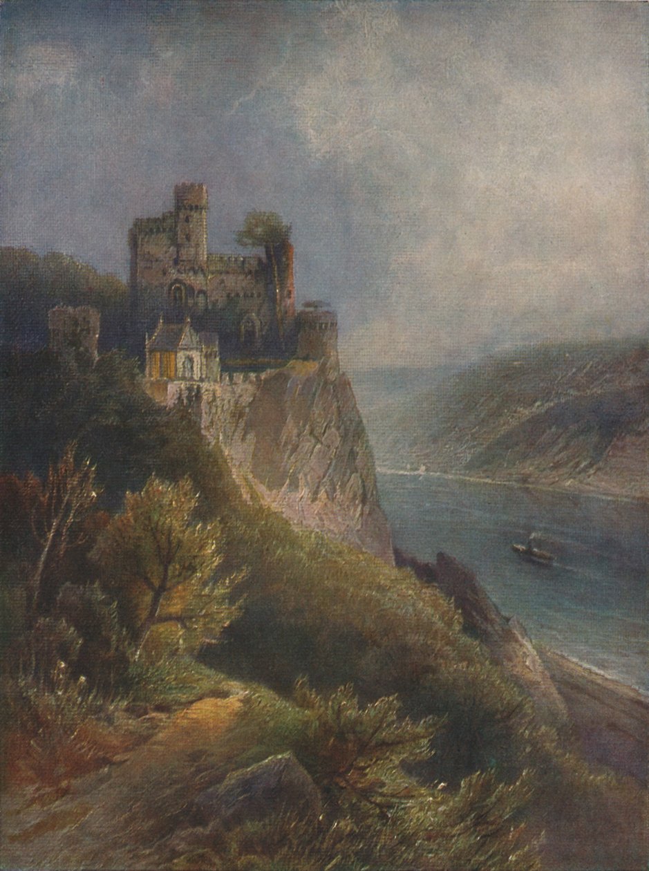 Burg Rheinstein, Rheinstein Castle by Nicolai Astudin