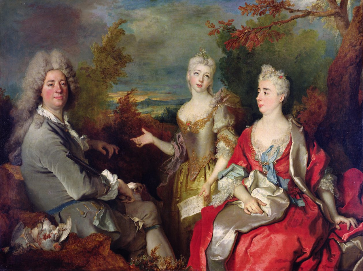 Family Portrait, c.1710 by Nicolas de Largillière