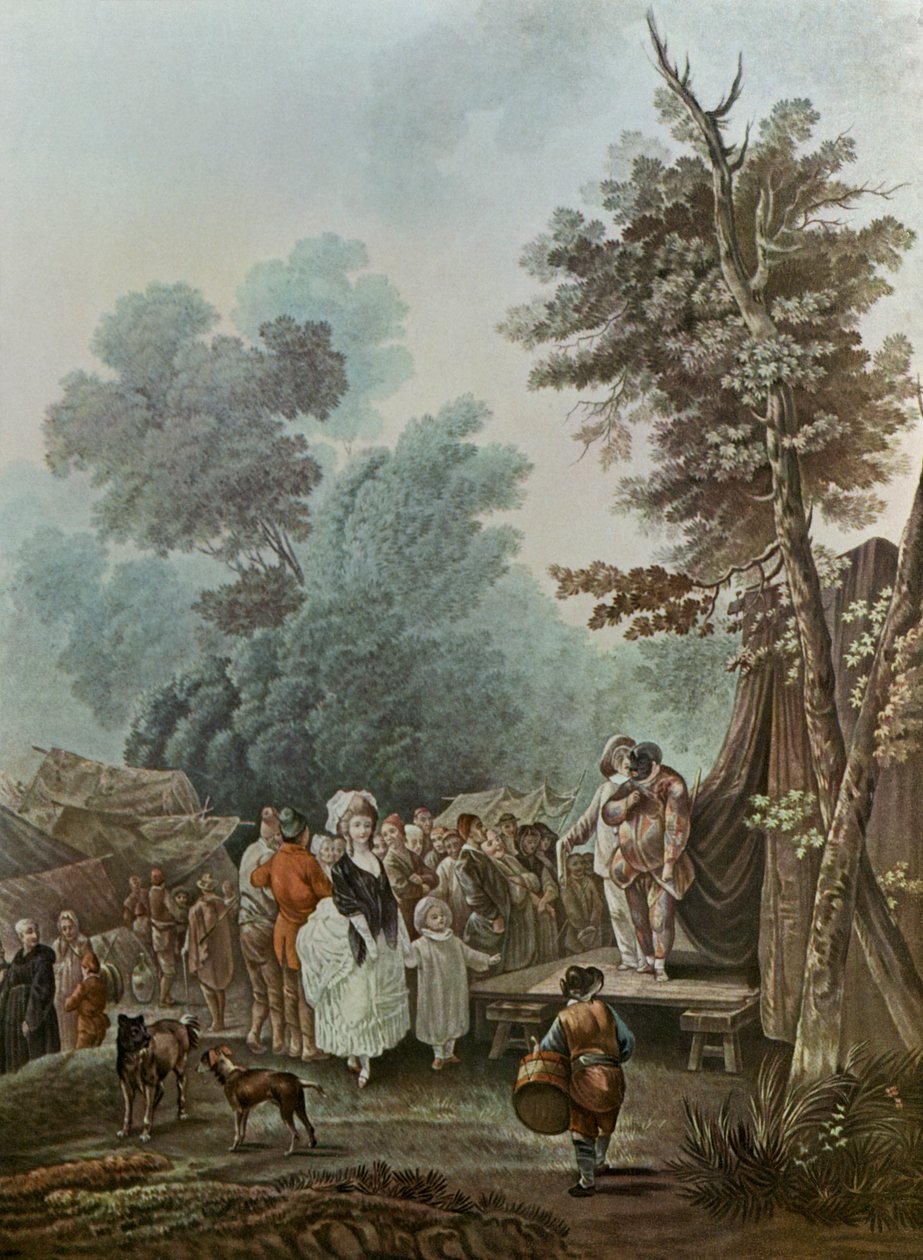The Village Fair by Nicolas Antoine Taunay