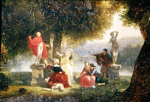 The Statue of Love by Nicolas Antoine Taunay