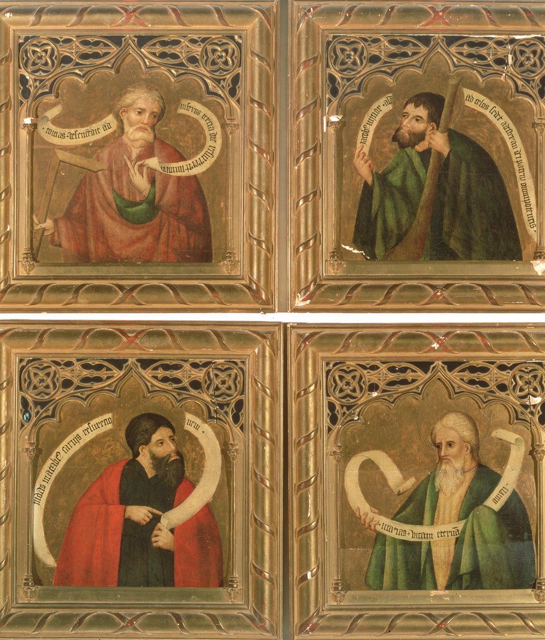Saints Thomas, James the Less, Judas Maccabeus, and Matthias by Nicolas Frances