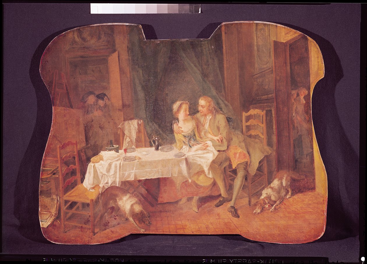The Natives of Rheims by Nicolas Lancret