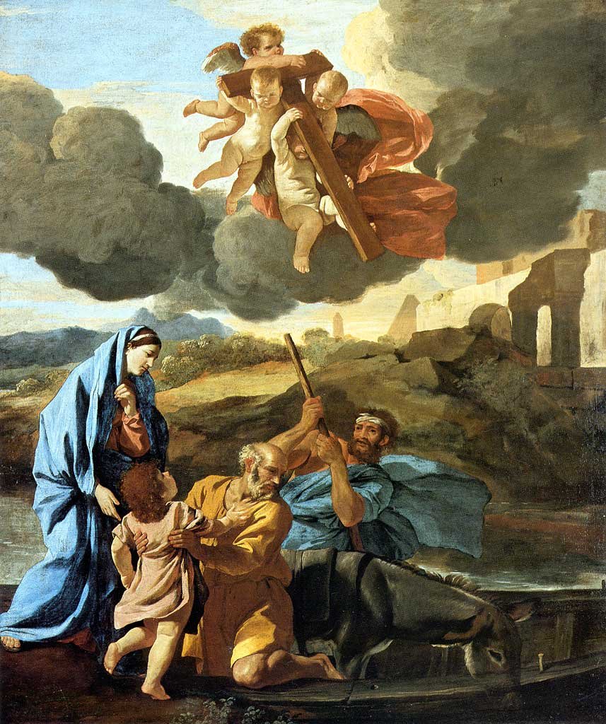 The Return from Egypt by Nicolas Poussin