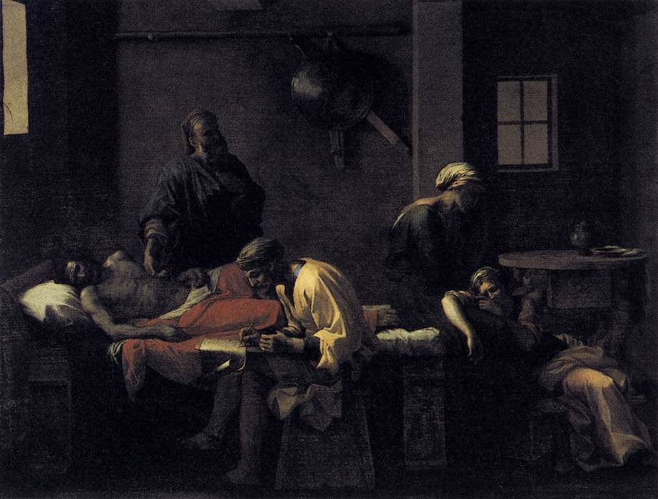 The Testament of Eudamidas by Nicolas Poussin