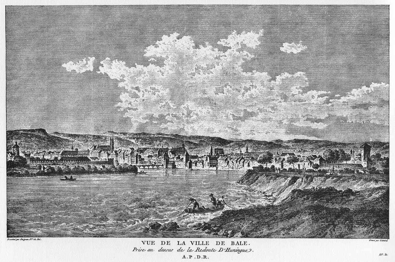 View of Basel by Nicolas Pérignon, Jean Baptiſte Liénard