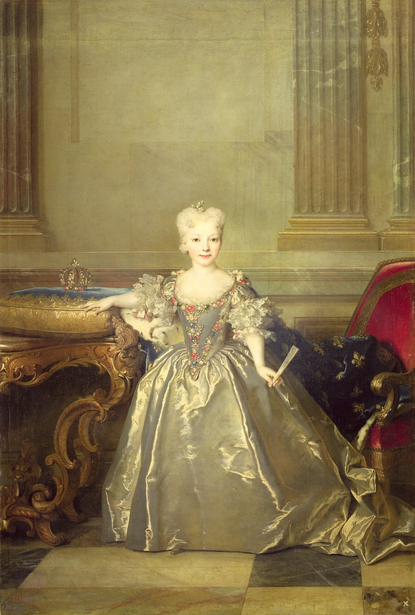 Infanta Maria Ana Victoria de Borbón by Nicolas de Largillière