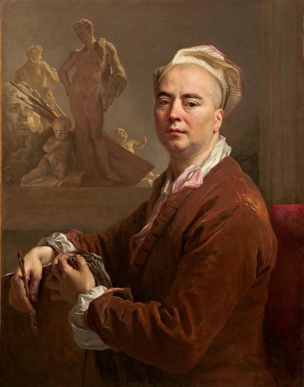 Self-portrait by Nicolas de Largillière