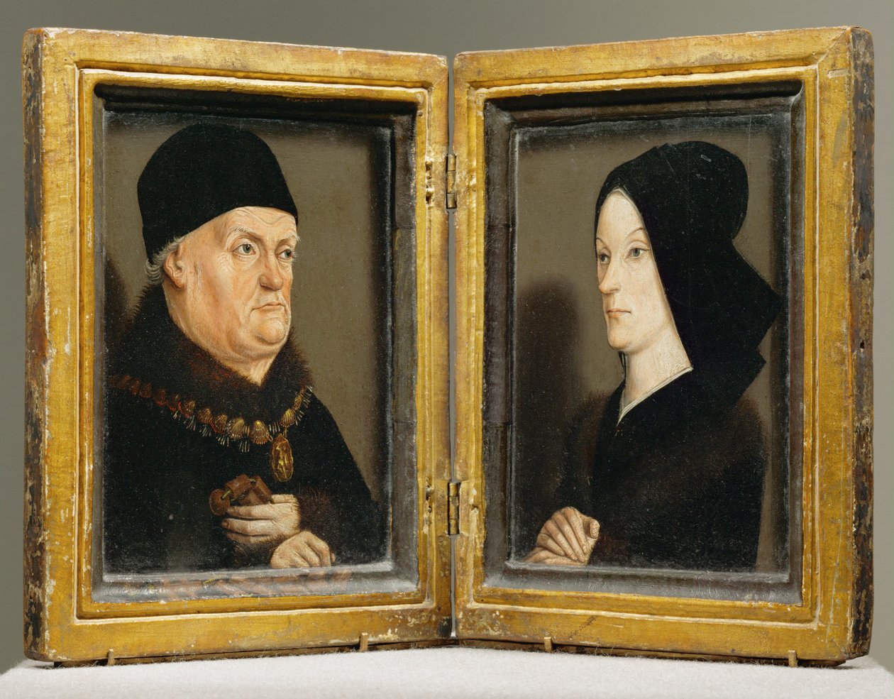 Diptych of the Matheron by Nicolas (after) Froment