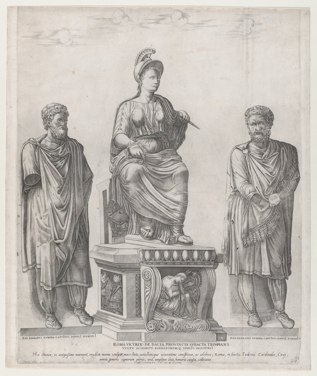 Speculum Romanae Magnificentiae: Roma Victrix by Nicolas Beatrizet