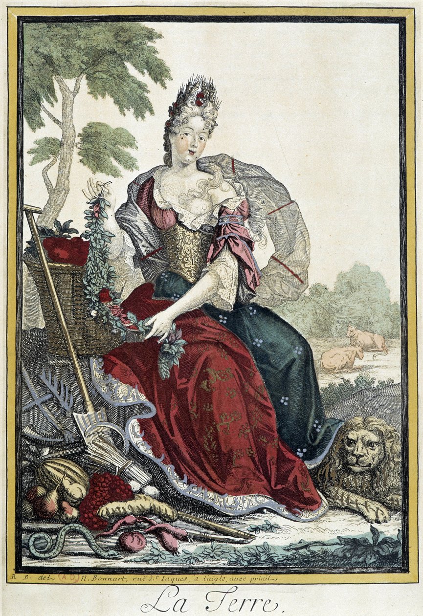Allegory of the Earth by Nicolas Bonnart