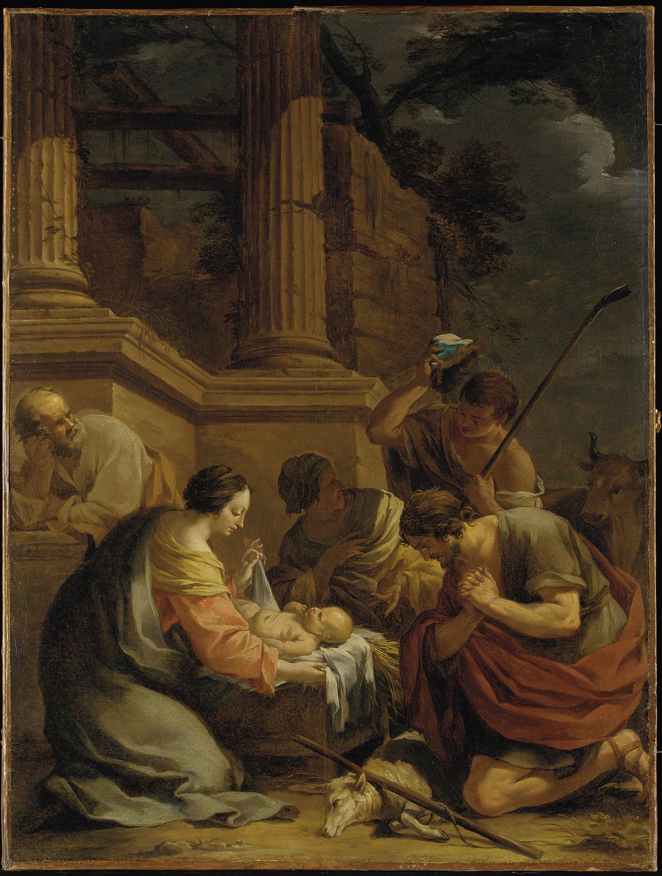 The Adoration of the Shepherds by Nicolas Chaperon