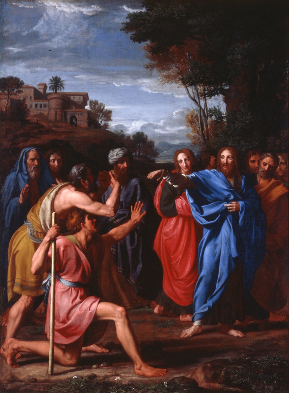 Christ Healing the Blind by Nicolas Colombel