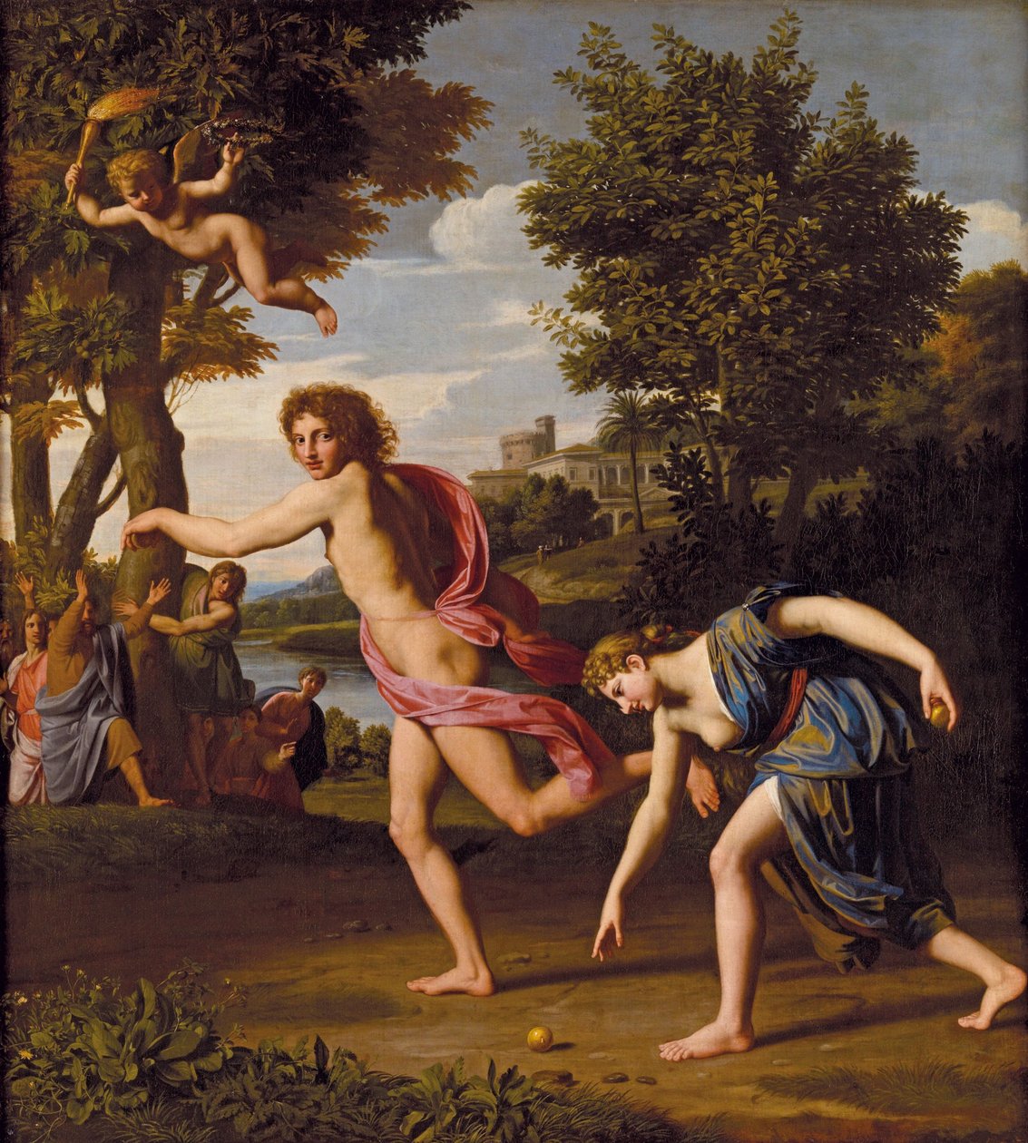 Hippomenes and Atalanta by Nicolas Colombel