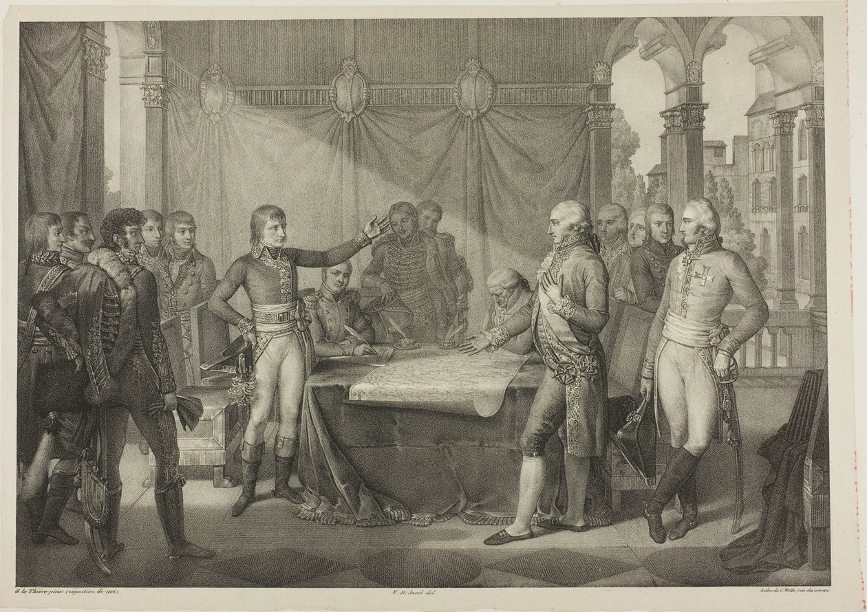 Treaty of Leoben by Nicolas Henri Jacob