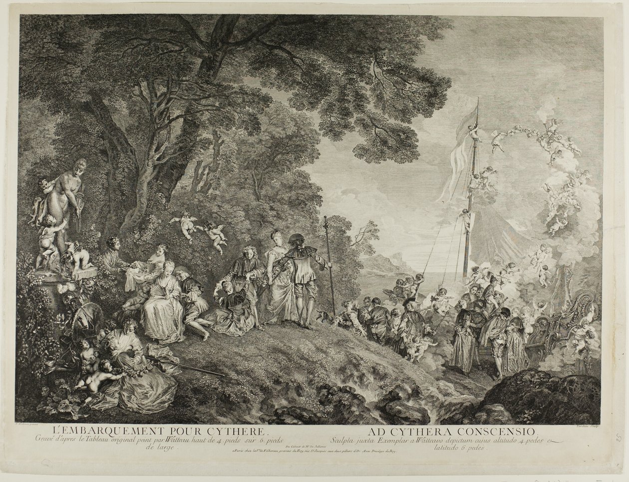 Pilgrimage to the Island of Cythera by Nicolas Henri Tardieu