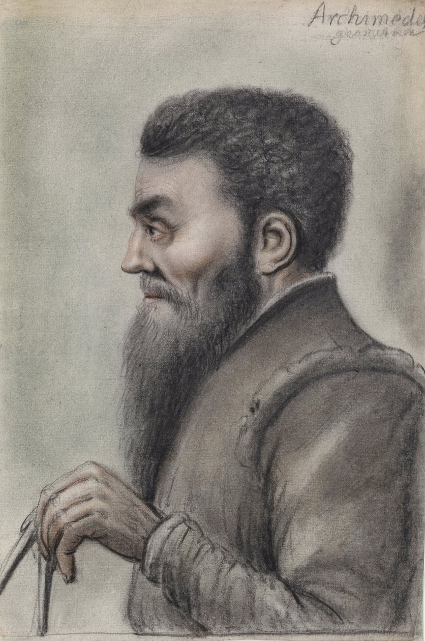 Representation of Archimedes of Syracuse by Nicolas Lagneau or Lanneau