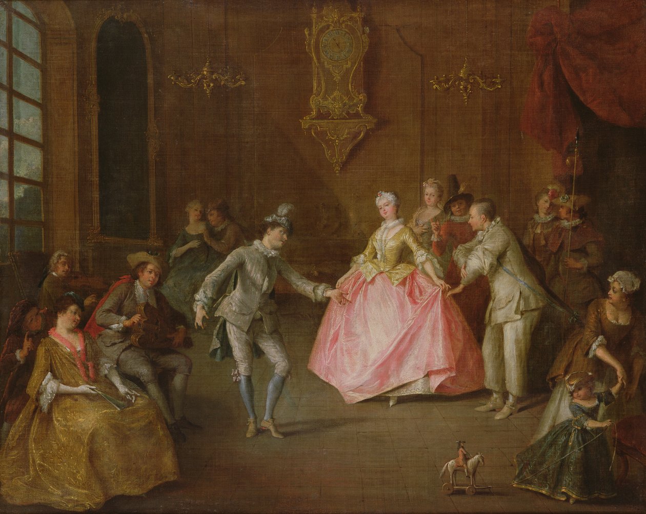 Before the Ball by Nicolas Lancret
