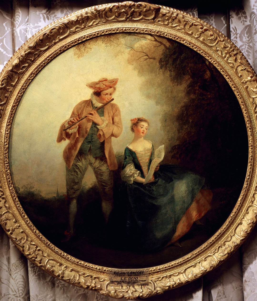 Duet by Nicolas Lancret