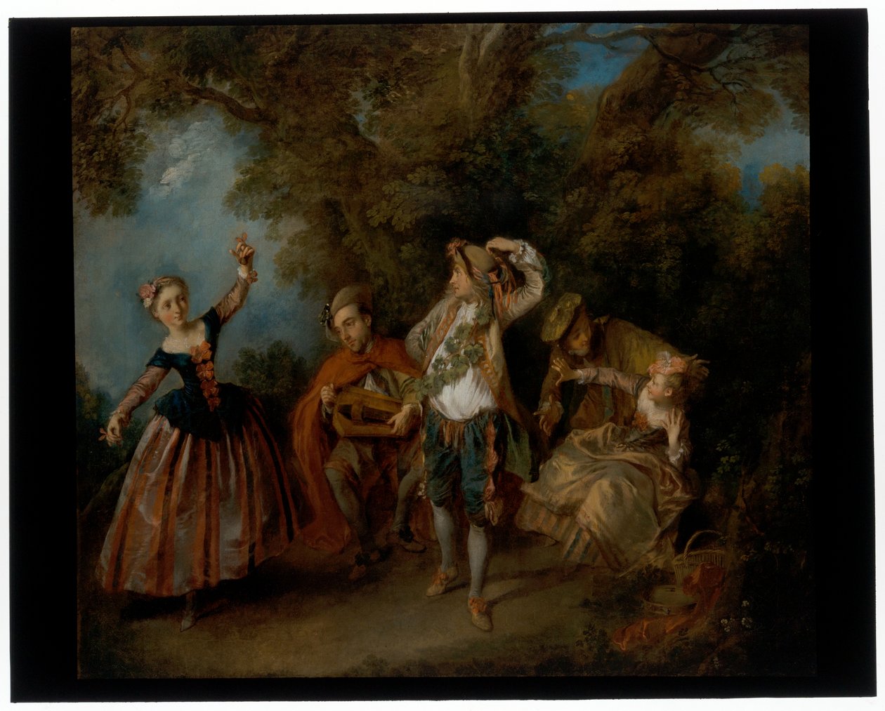 The Young Dancer and the Menuet by Nicolas Lancret