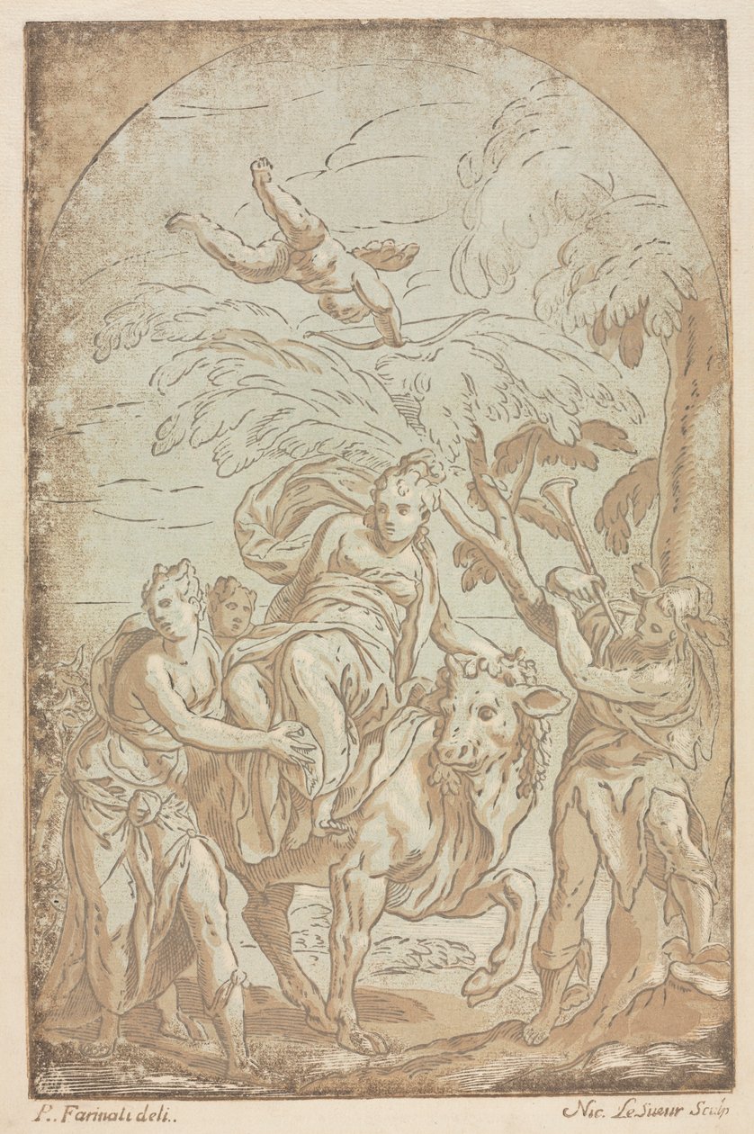 The Rape of Europa by Nicolas LeSueur