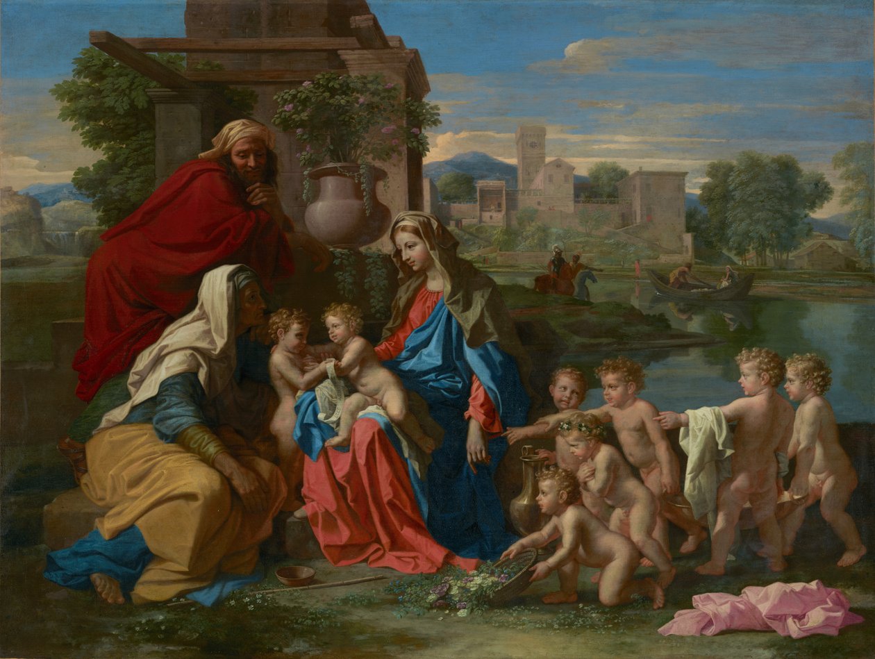 The Holy Family by Nicolas Poussin