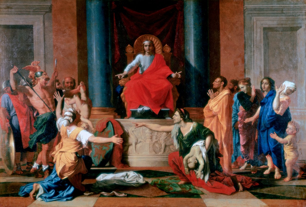 The Judgement of Solomon by Nicolas Poussin