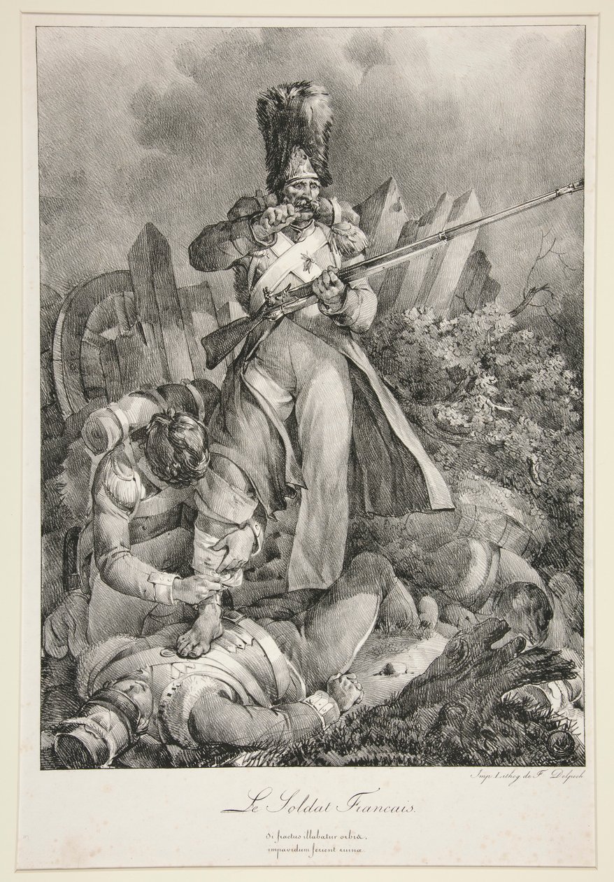 The French Soldier by Nicolas Toussaint Charlet